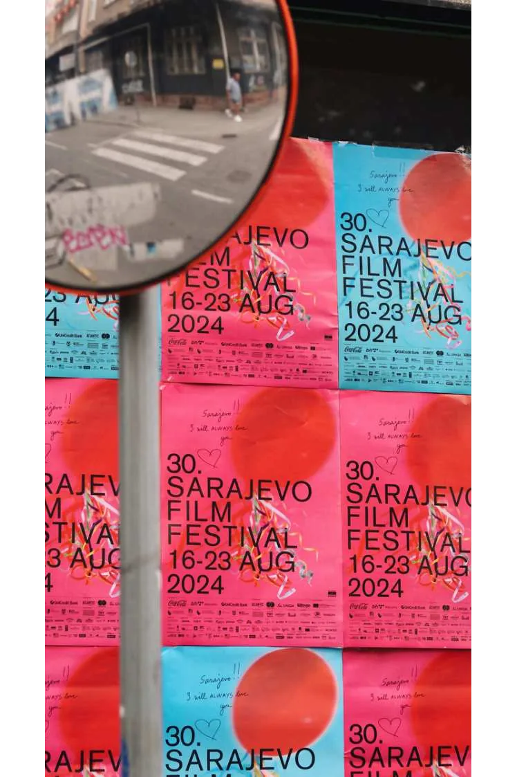 Sarajevo Film Festival city poster visibility