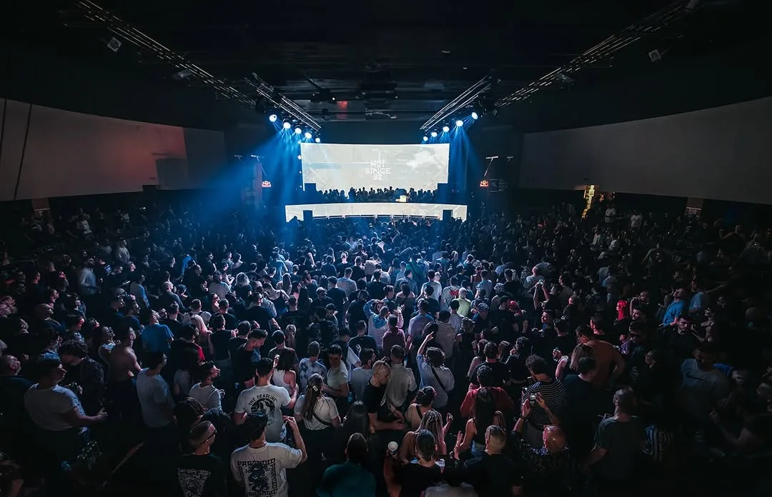 Packed hall at UNITY, Dom Mladih Sarajevo