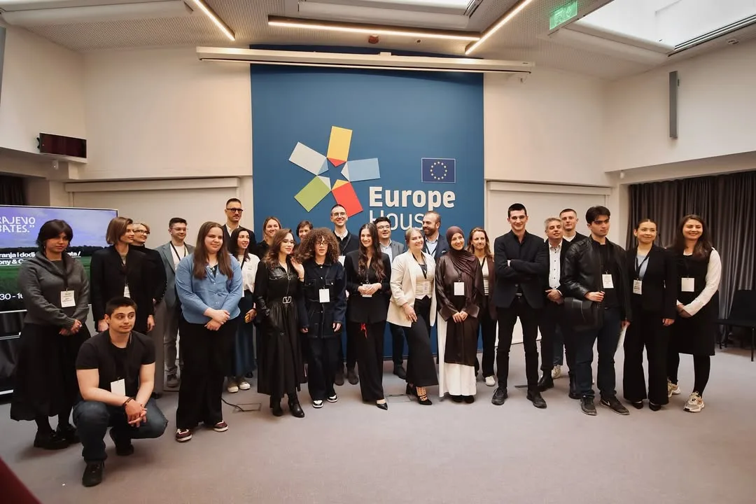 The Europe House stage during a Sarajevo Debates moment